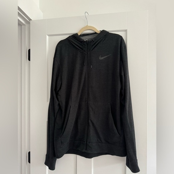 Nike Other - Nike Grey Zip Up Hooded Jacket